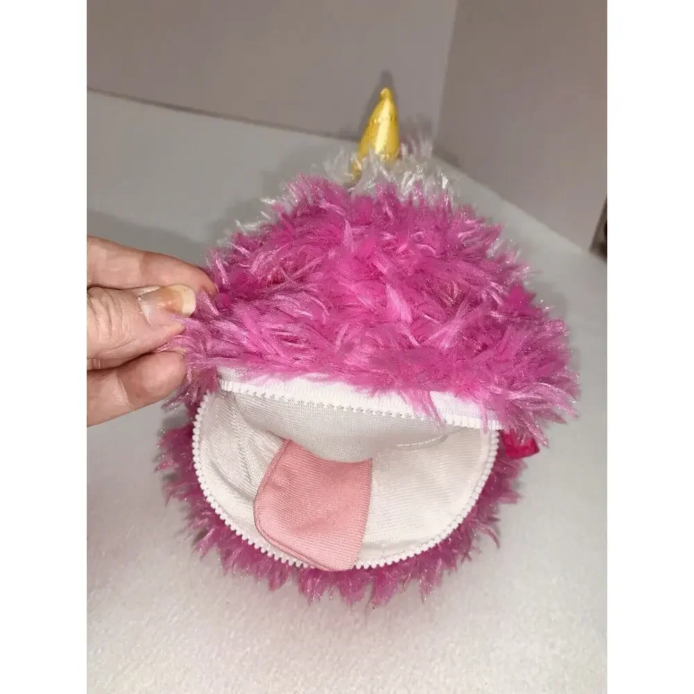 Stuffies Unicorn Plush Secret Pocket Pink Baby Prancine Stuffed Animal Zip Mouth